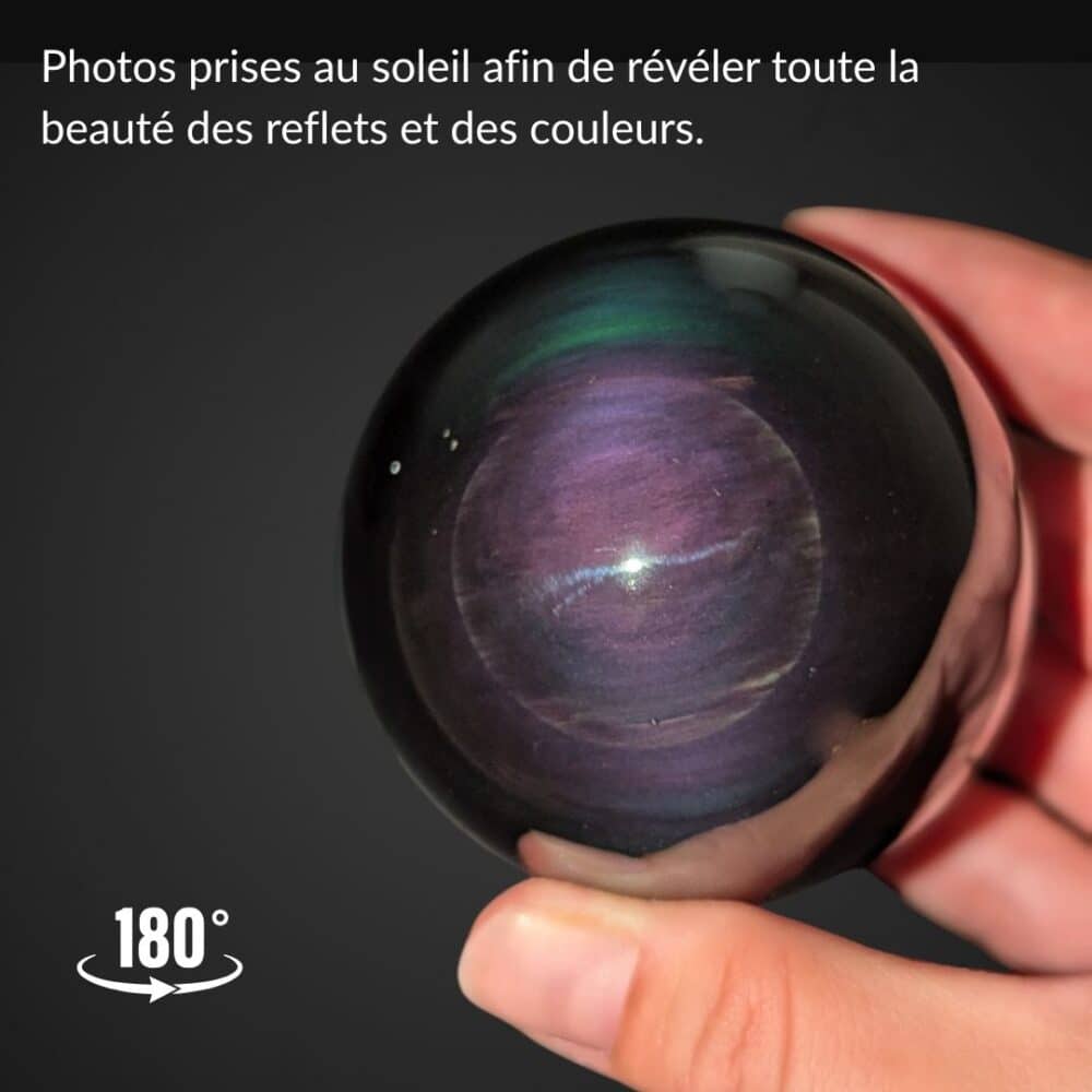 sphère obsidienne oeil celeste 375g (2)
