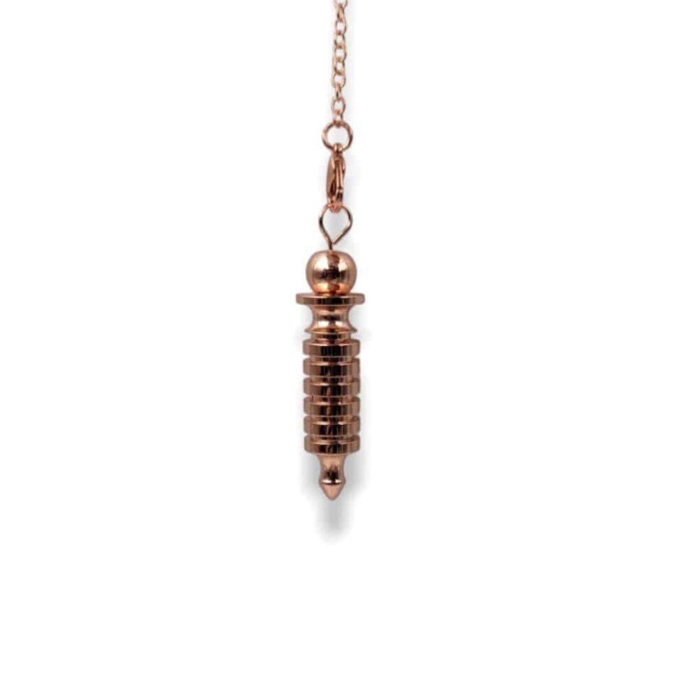 Pendule Osiris métal cuivré