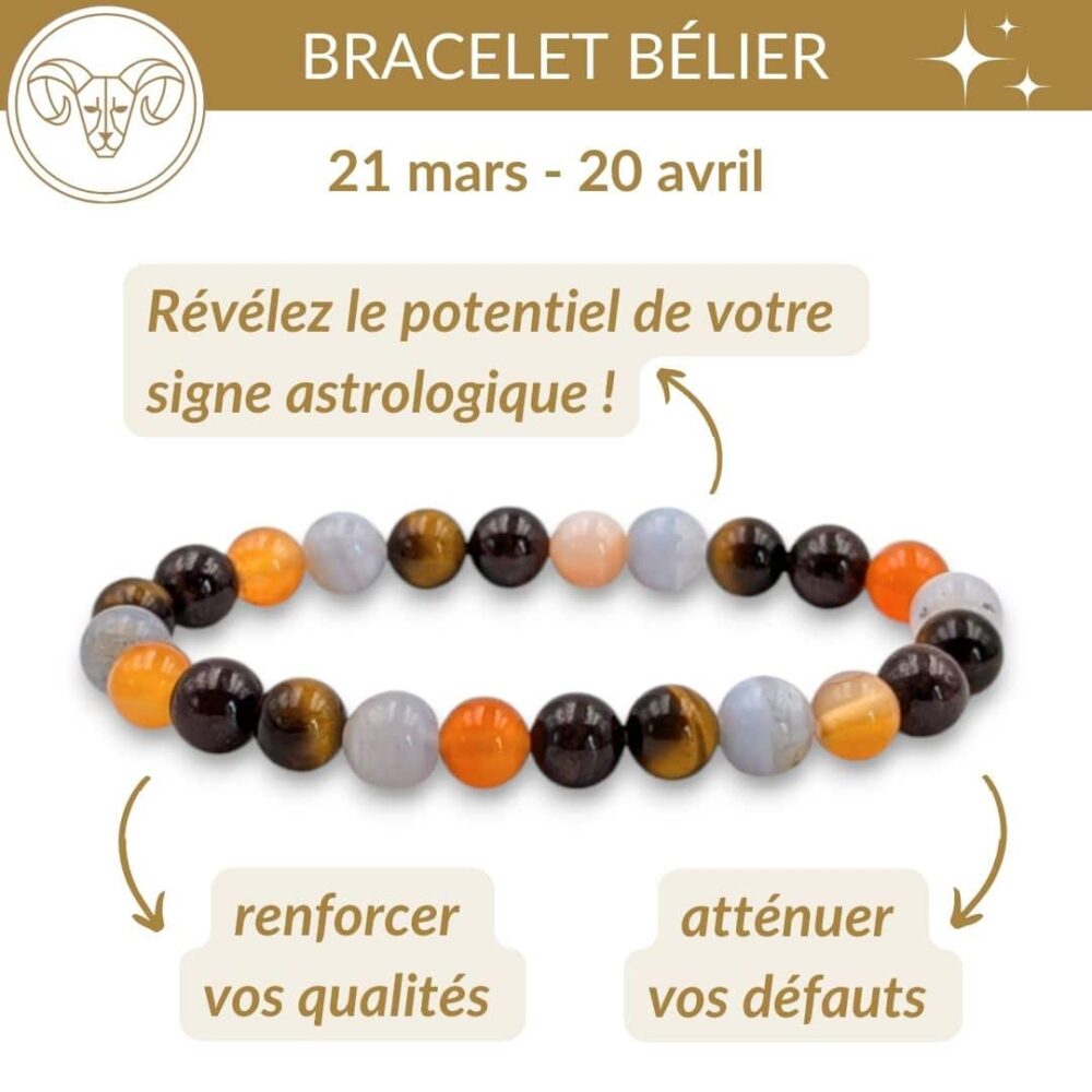 bracelet bélier