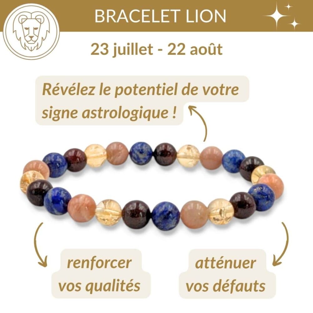 bracelet lion