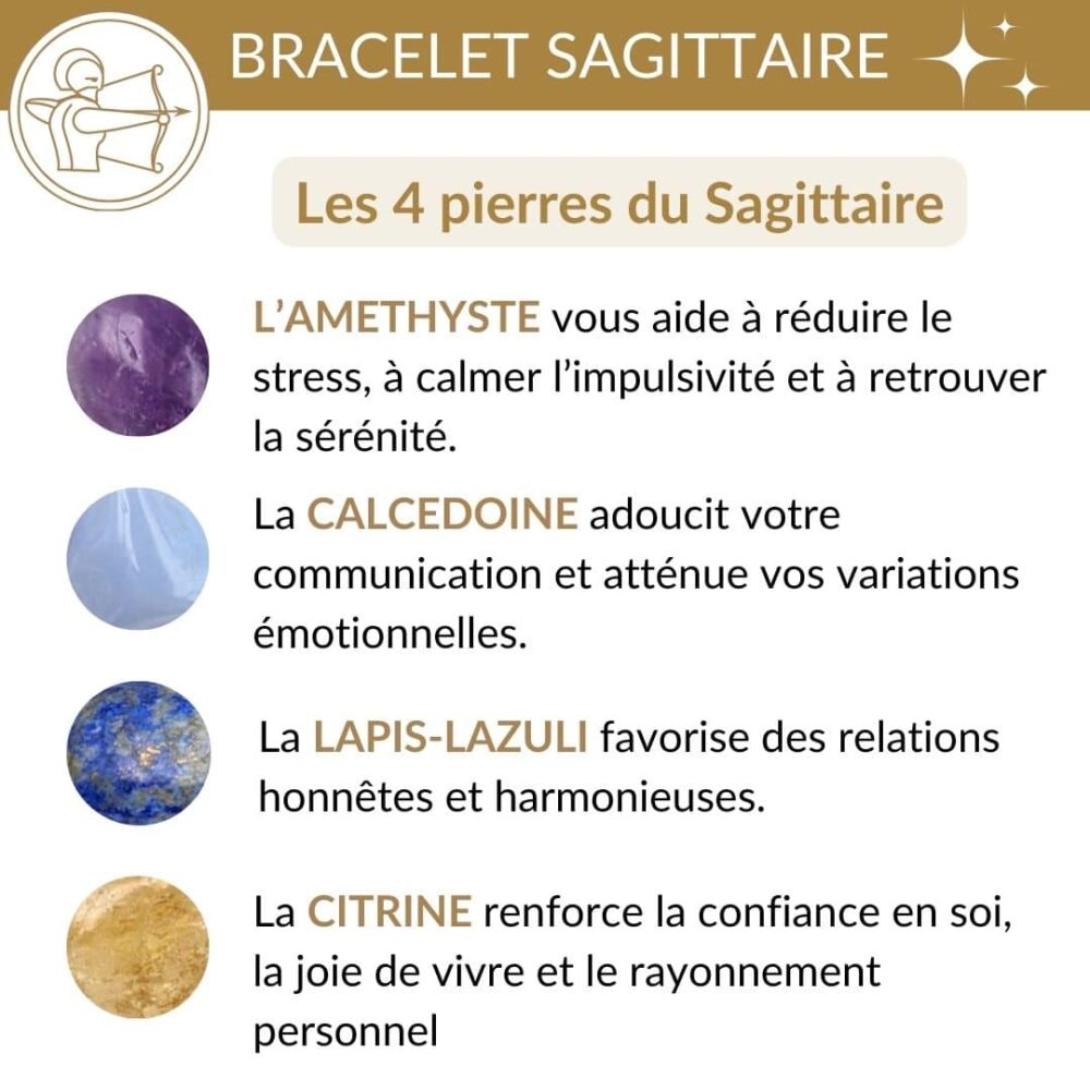 Bracelet sagittaire
