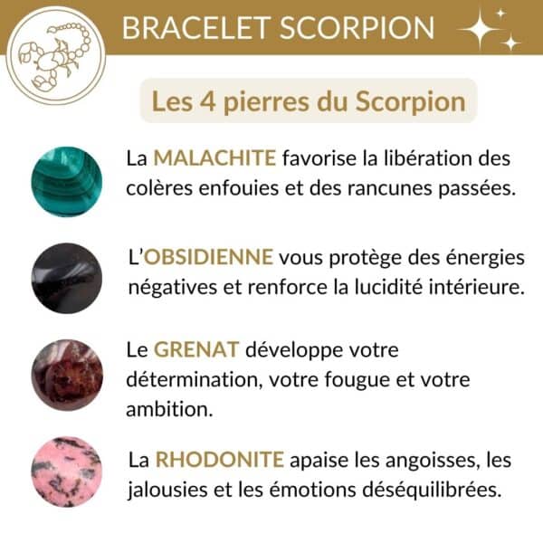 bracelet scorpion