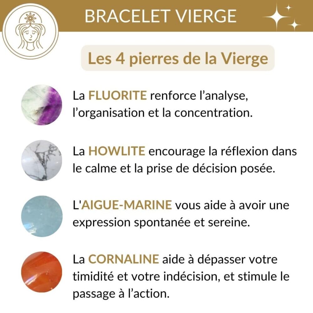 bracelet vierge