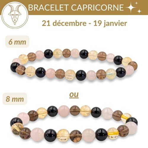 bracelet capricorne