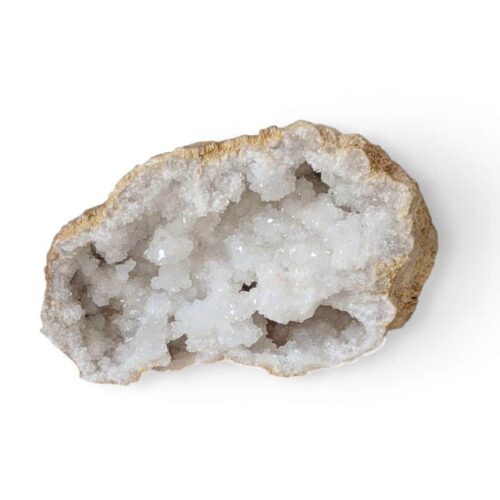 géode cristal de roche