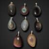 pendentif obsidienne oeil celeste