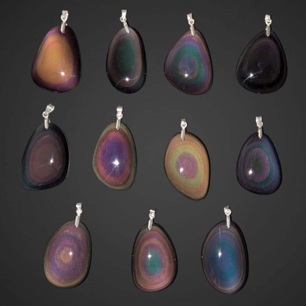Pendentif Obsidienne Oeil Céleste