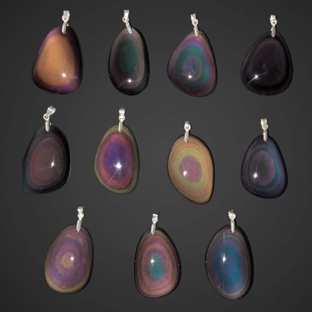 Pendentif Obsidienne Oeil Céleste