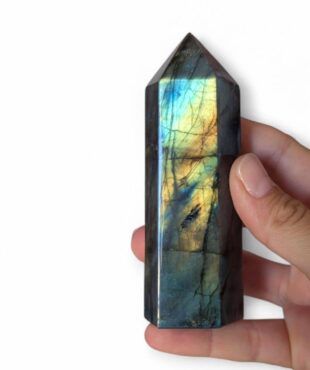 pointe labradorite 187g