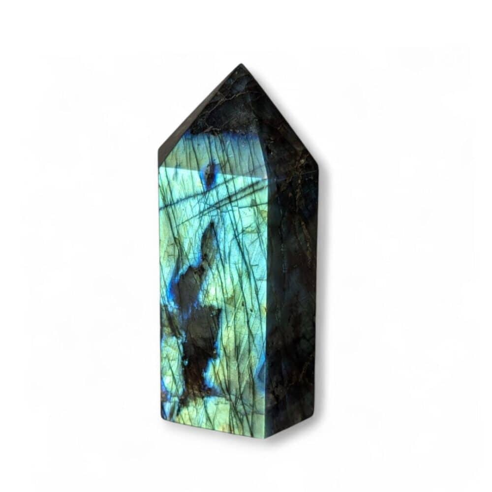 pointe labradorite 254g
