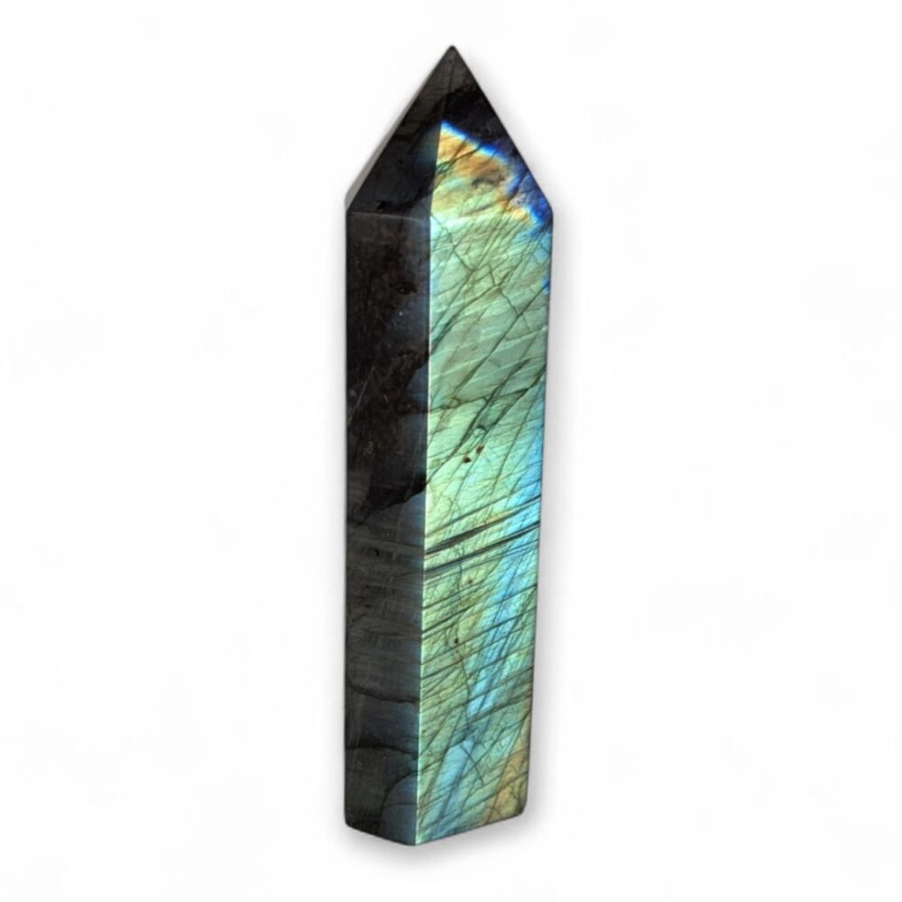 pointe labradorite 323g