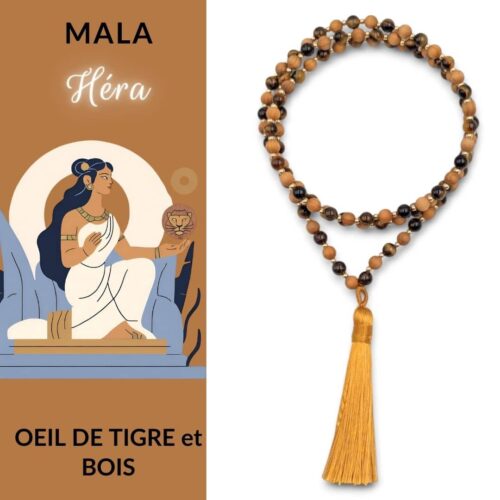 Mala en Œil de Tigre et Bois – Héra