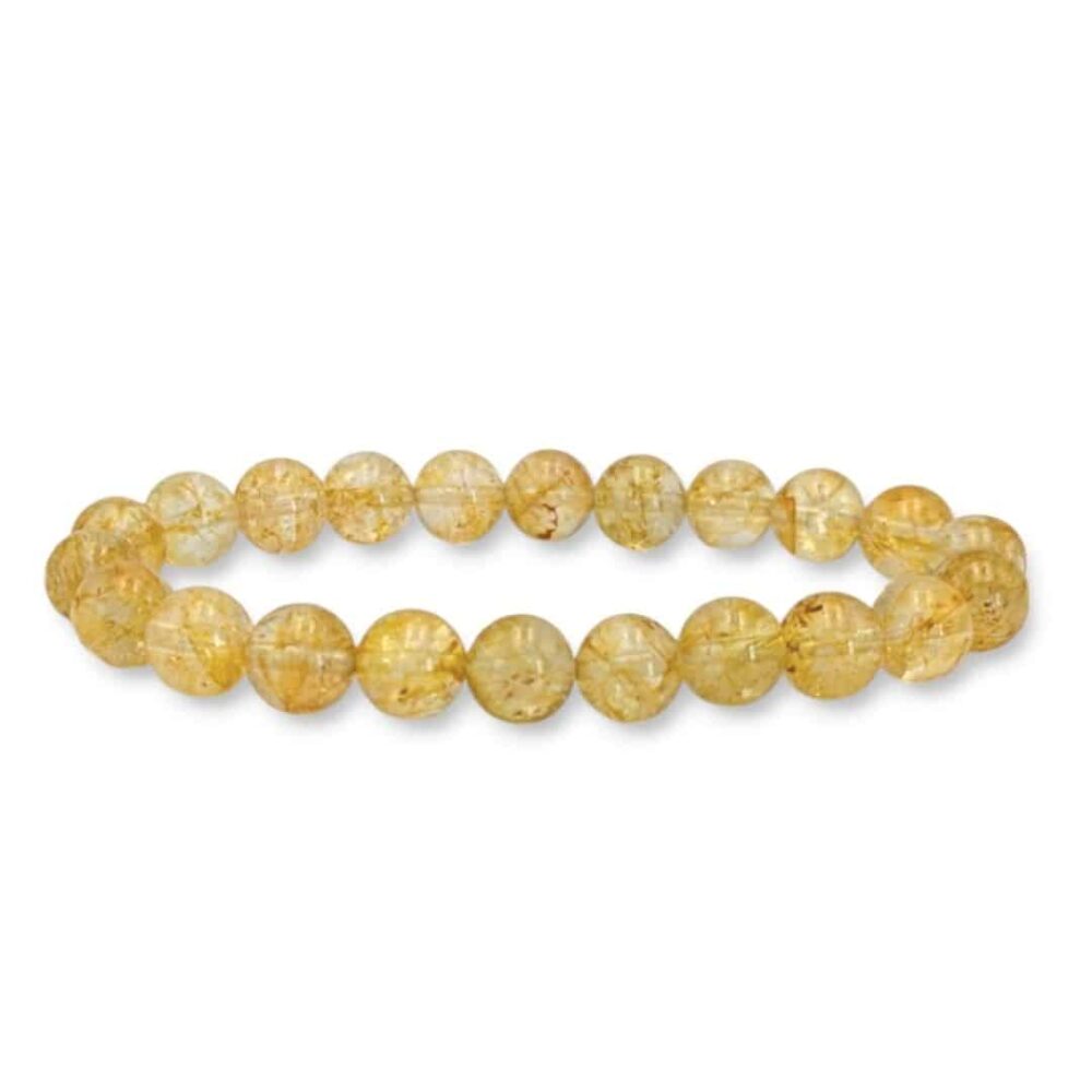 Bracelet Topaze impériale 8mm