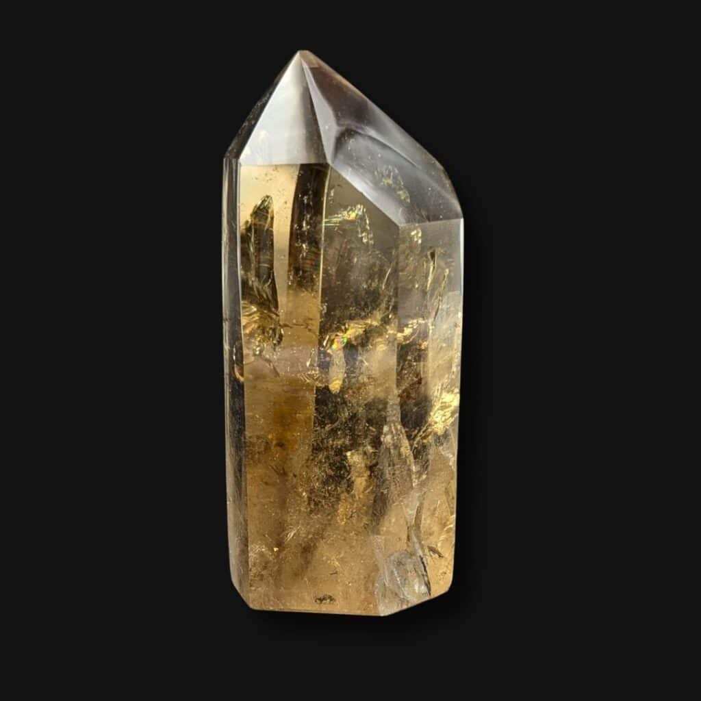 Pointe de Citrine naturelle 10cm