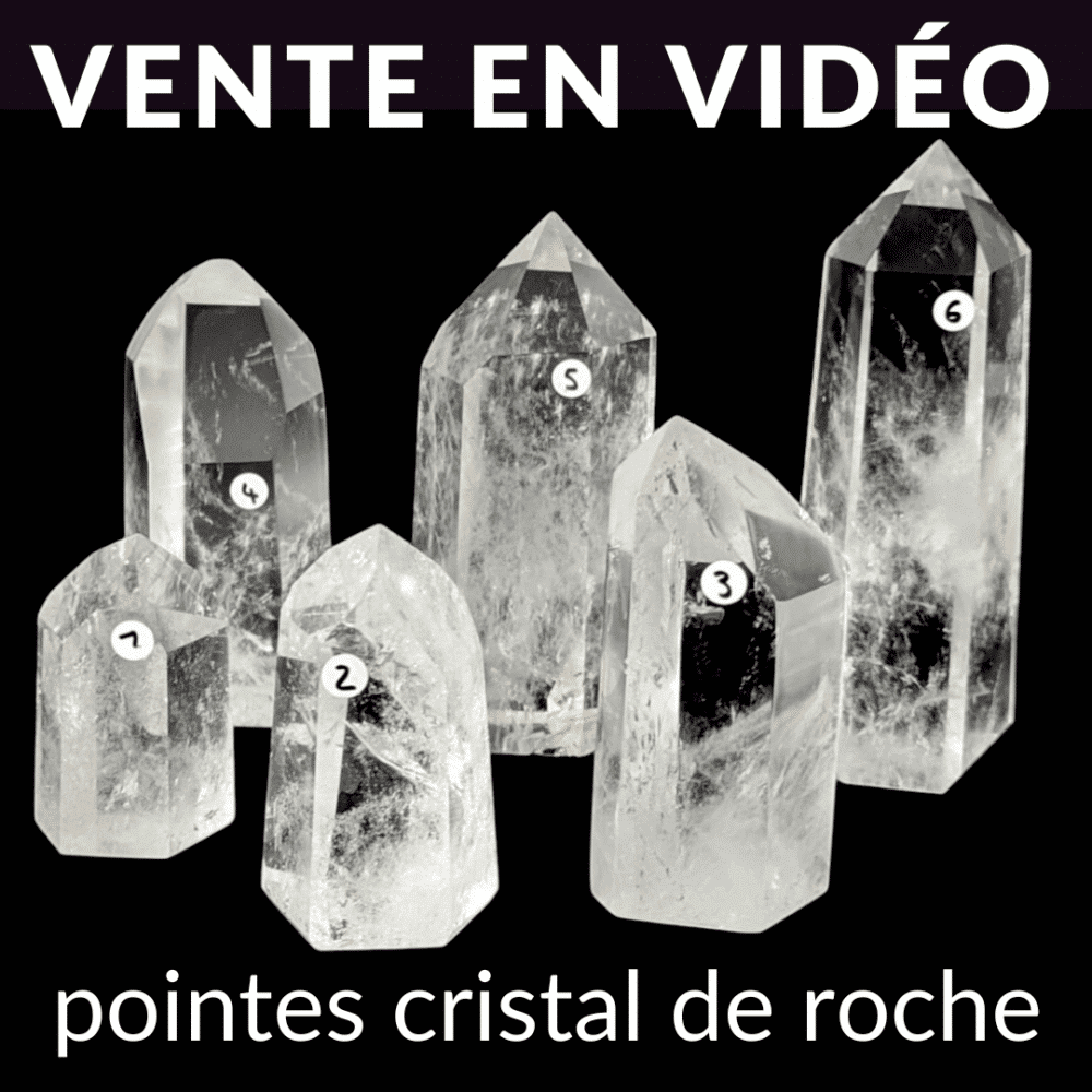 Pointe Cristal de roche
