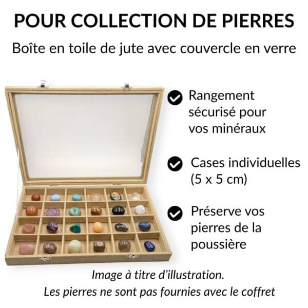 boîte de rangement 24 cases