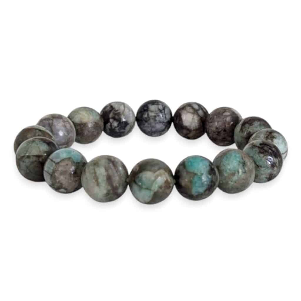 Bracelet Emeraude 14mm