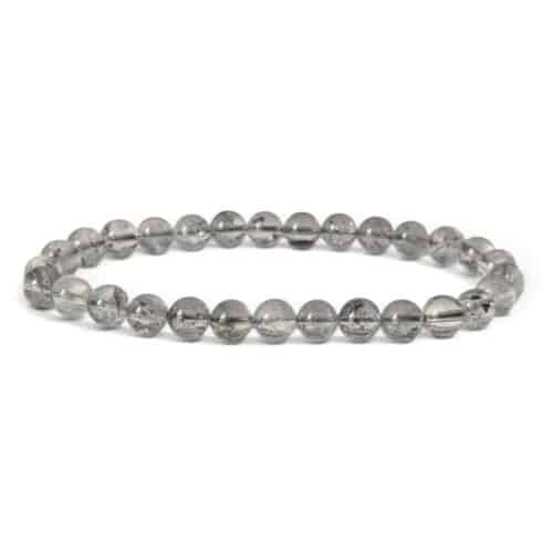 bracelet diamant herkimer 6mm