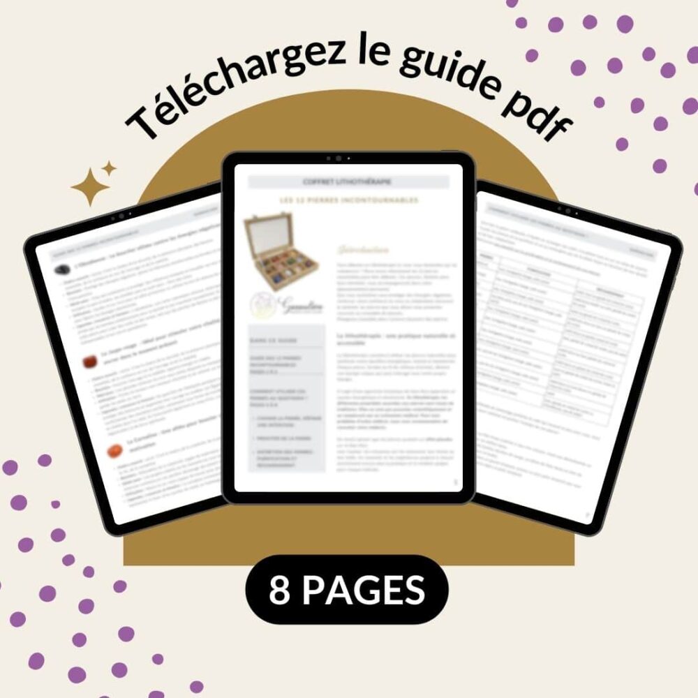 coffret lithothérapie