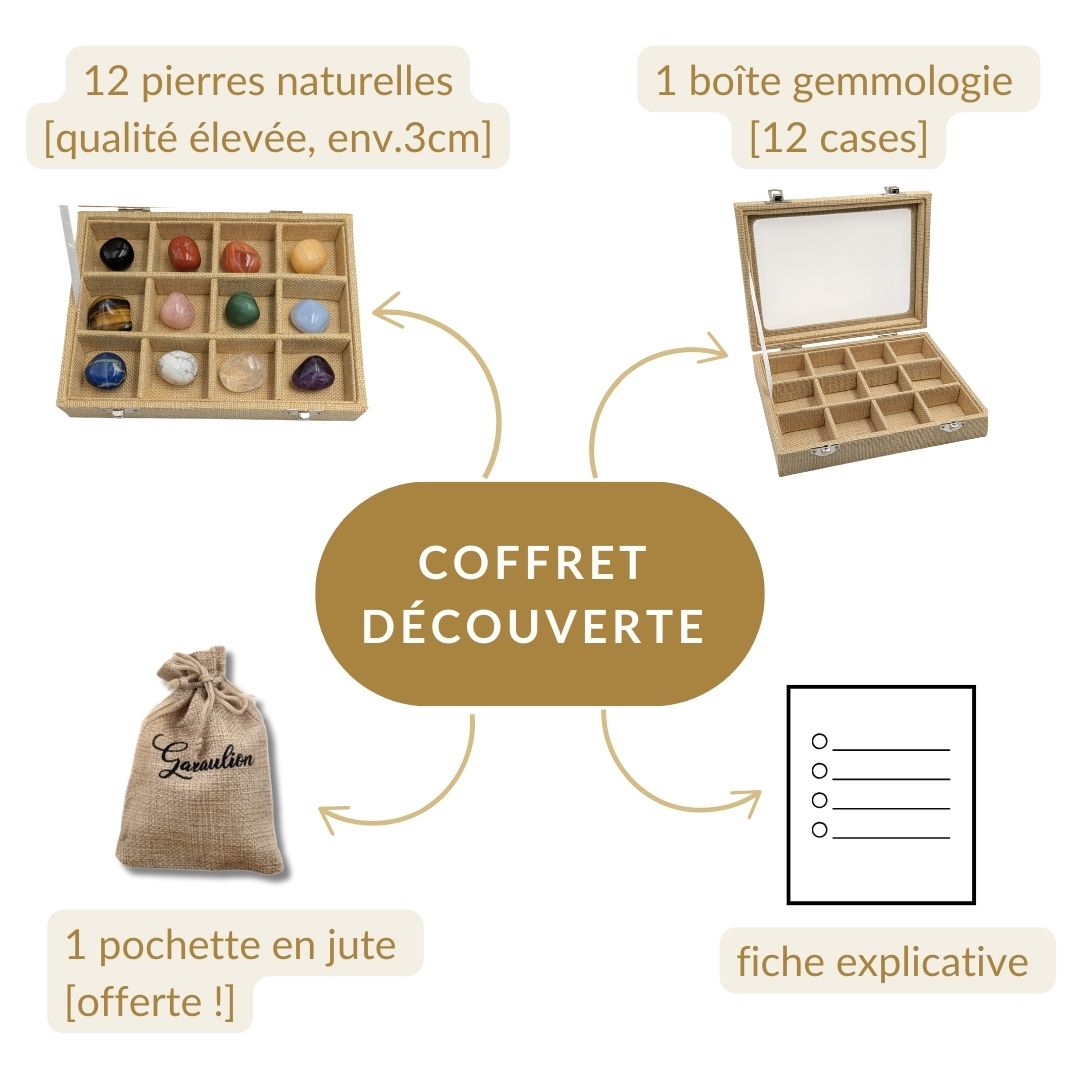 coffret découverte lithothérapie