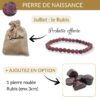 bracelet pierre de naissance juillet