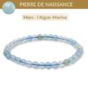 bracelet pierre de naissance mars