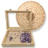 coffret runes et pendule améthyste