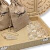 coffret runes et pendule cristal de roche