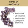 runes améthyste
