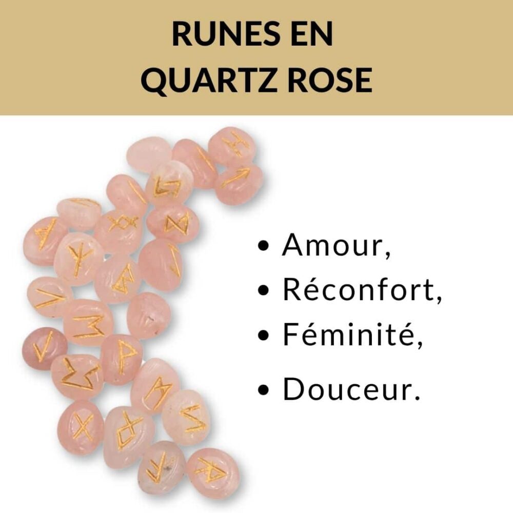 runes quartz rose