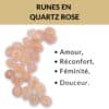 runes quartz rose