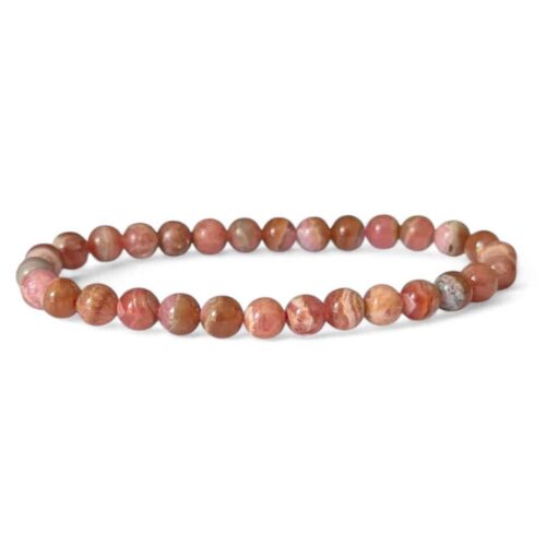 bracelet Rhodochrosite 6mm (3)