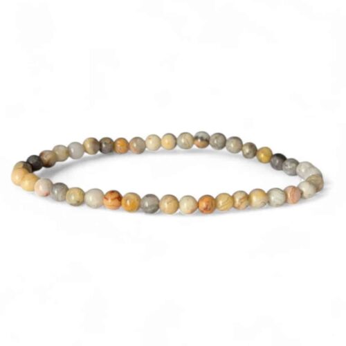 bracelet agate crazy lace 4 mm