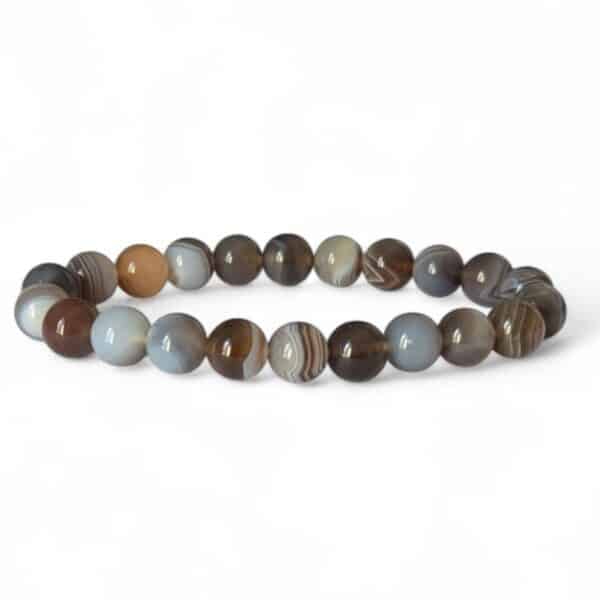 bracelet agate du botswana 8mm (2)