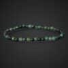 bracelet agate mousse 4mm