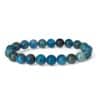 bracelet apatite bleue 10mm