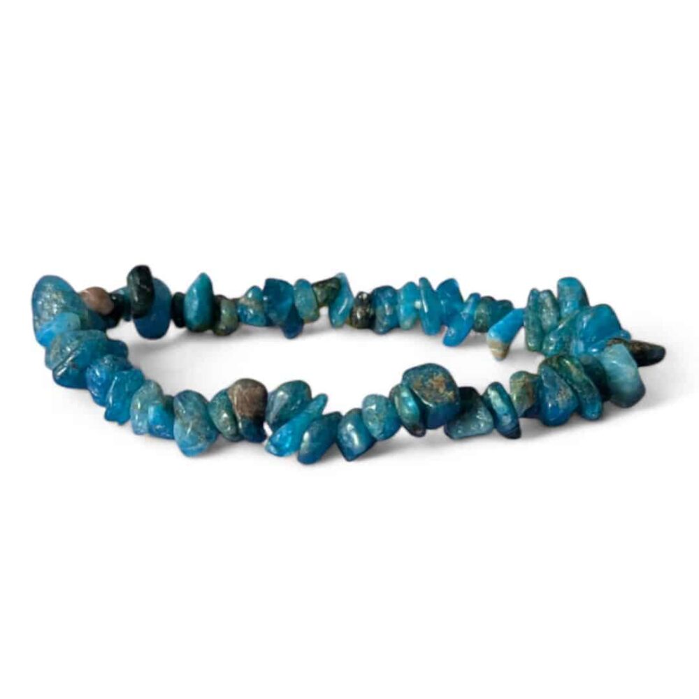 bracelet baroque apatite bleue