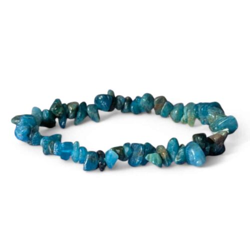 bracelet baroque apatite bleue