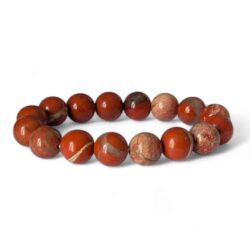 bracelet jaspe rouge 12mm