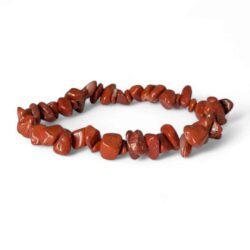 bracelet jaspe rouge baroque
