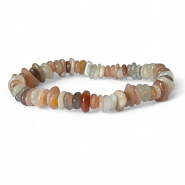 bracelet pierre de lune baroque