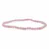 Bracelet Quartz rose 4mm