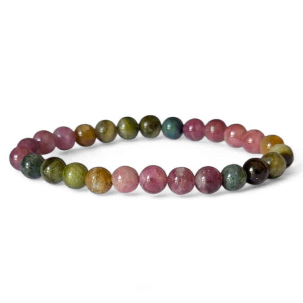 bracelet tourmaline multicolore 7mm (3)