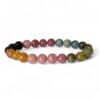 bracelet tourmaline multicolore 8mm