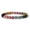 bracelet tourmaline multicolore 8mm
