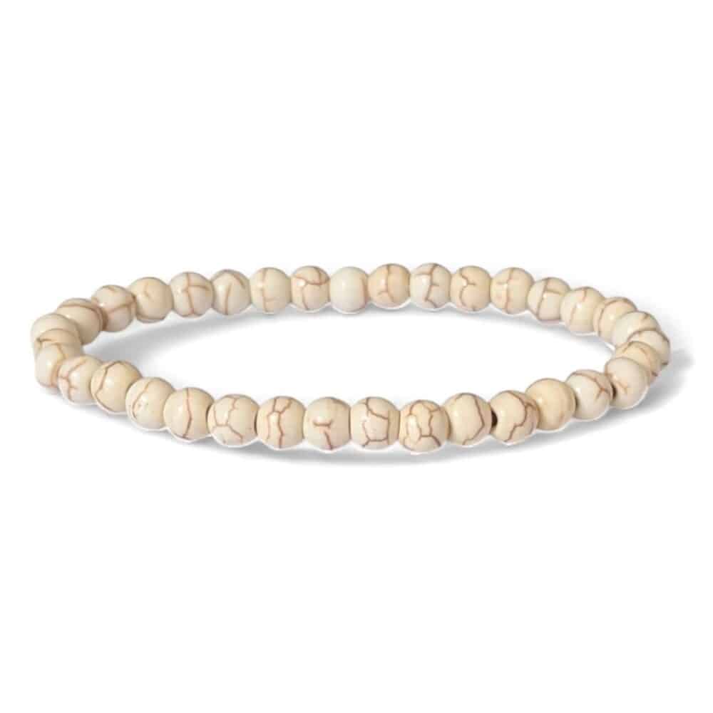 bracelet magnesite 6mm