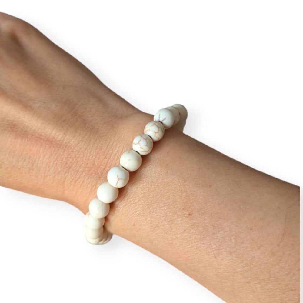 bracelet magnesite 8mm