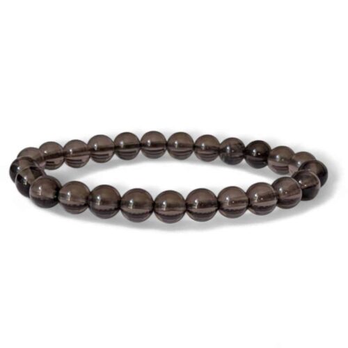 bracelet obsidienne larme d'apache 8mm