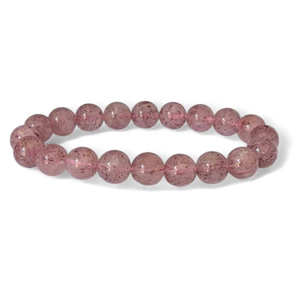 bracelet quartz fraise 10mm