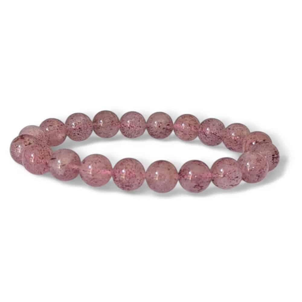 bracelet quartz fraise 10mm